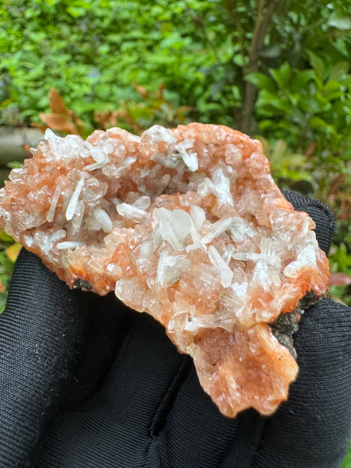 Red Heulandite with Stilbite – 43g