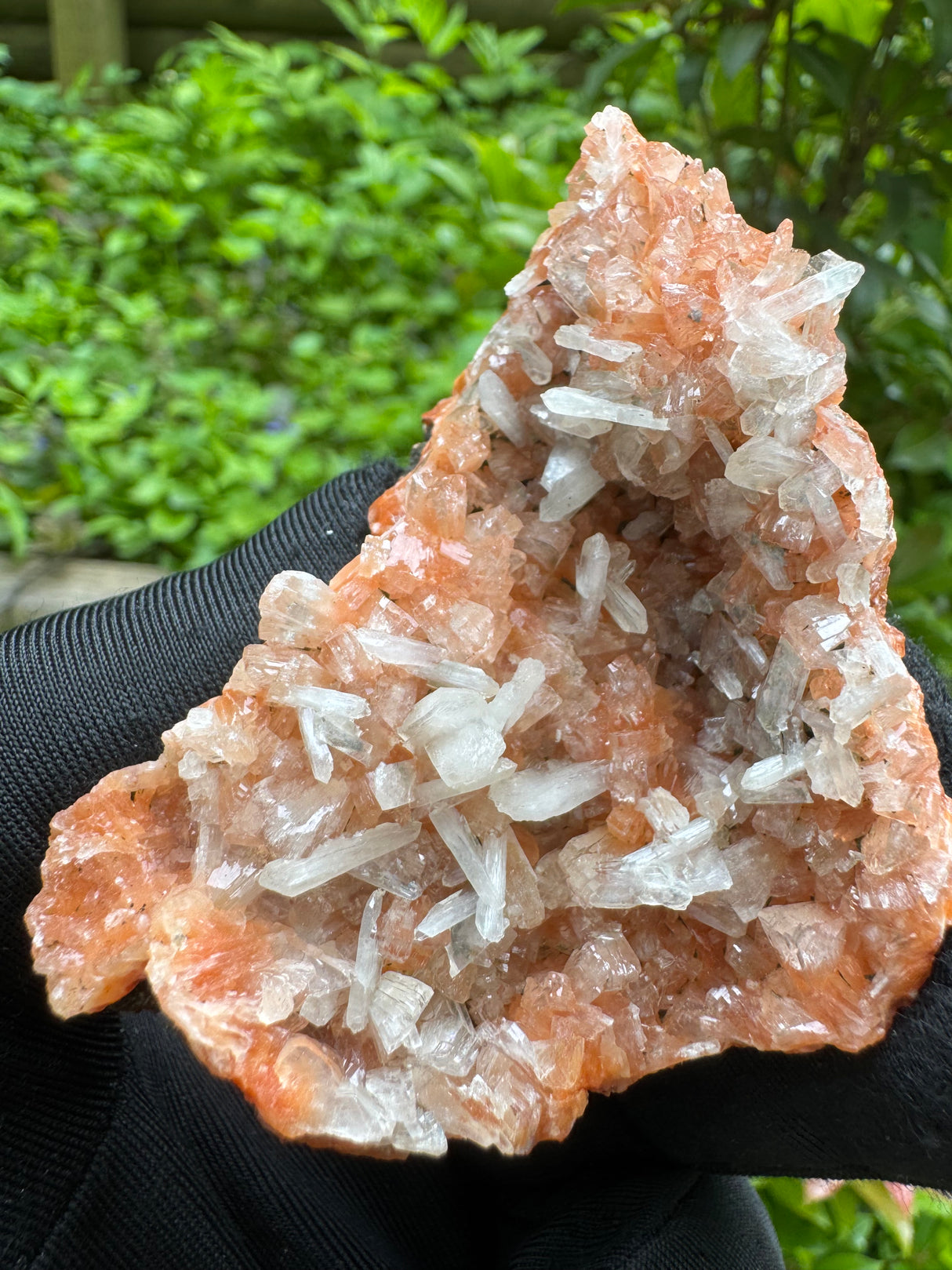 Red Heulandite with Stilbite – 43g