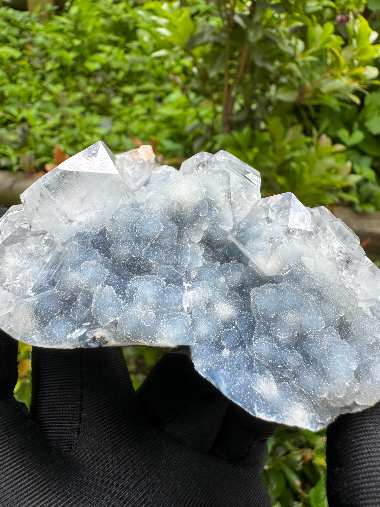 Apophyllite & Blue Chalcedony Specimen - 251g