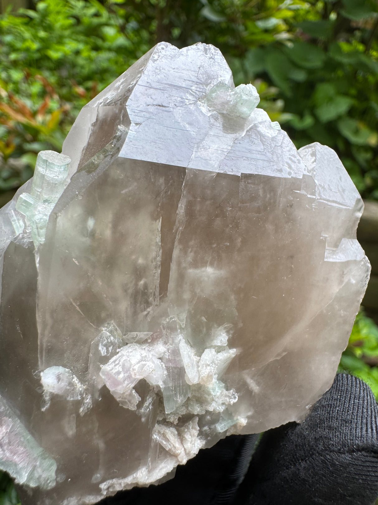 Tourmaline and Smoky Quartz Specimen - 242g