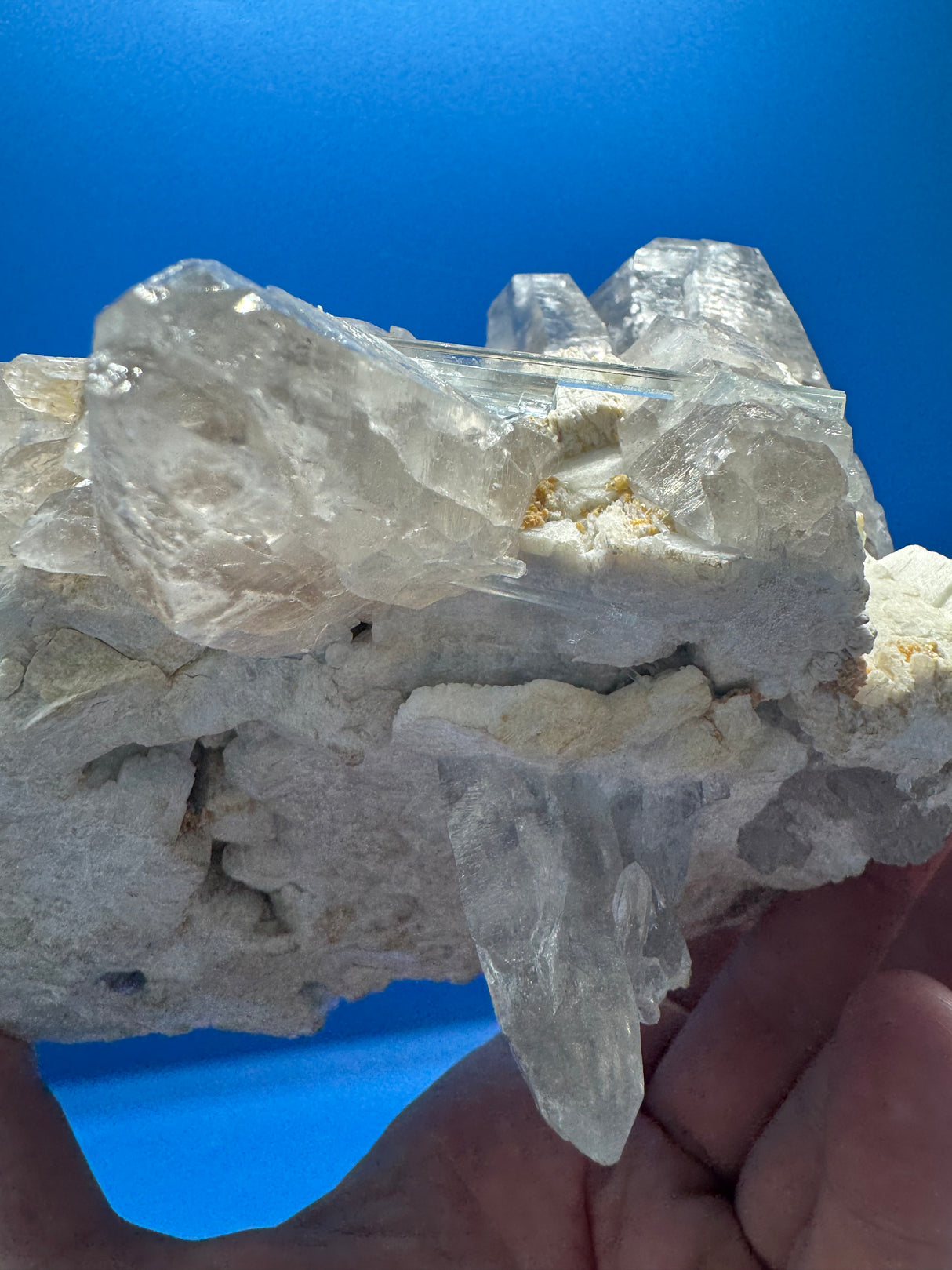 Aquamarine and Smoky Quartz - 1400g