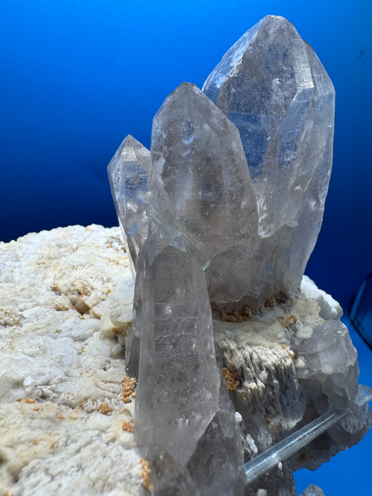Aquamarine and Smoky Quartz - 1400g