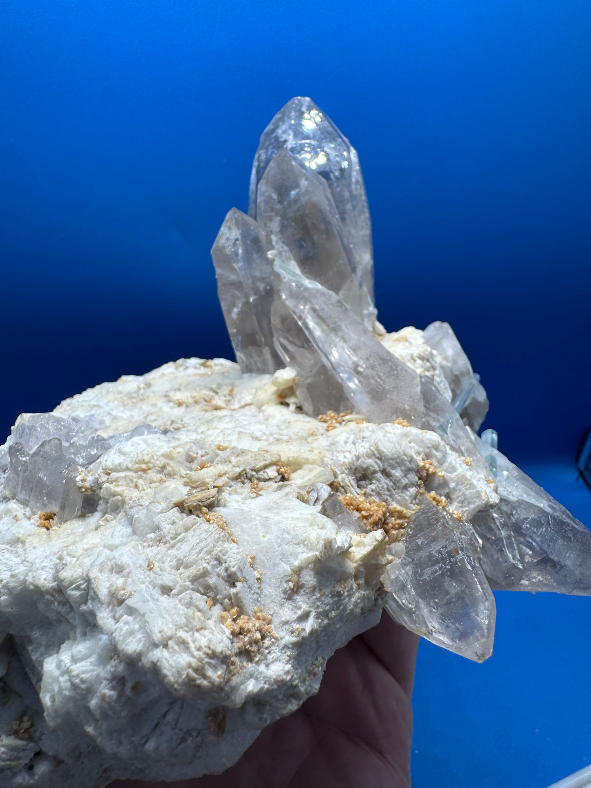 Aquamarine and Smoky Quartz - 1400g