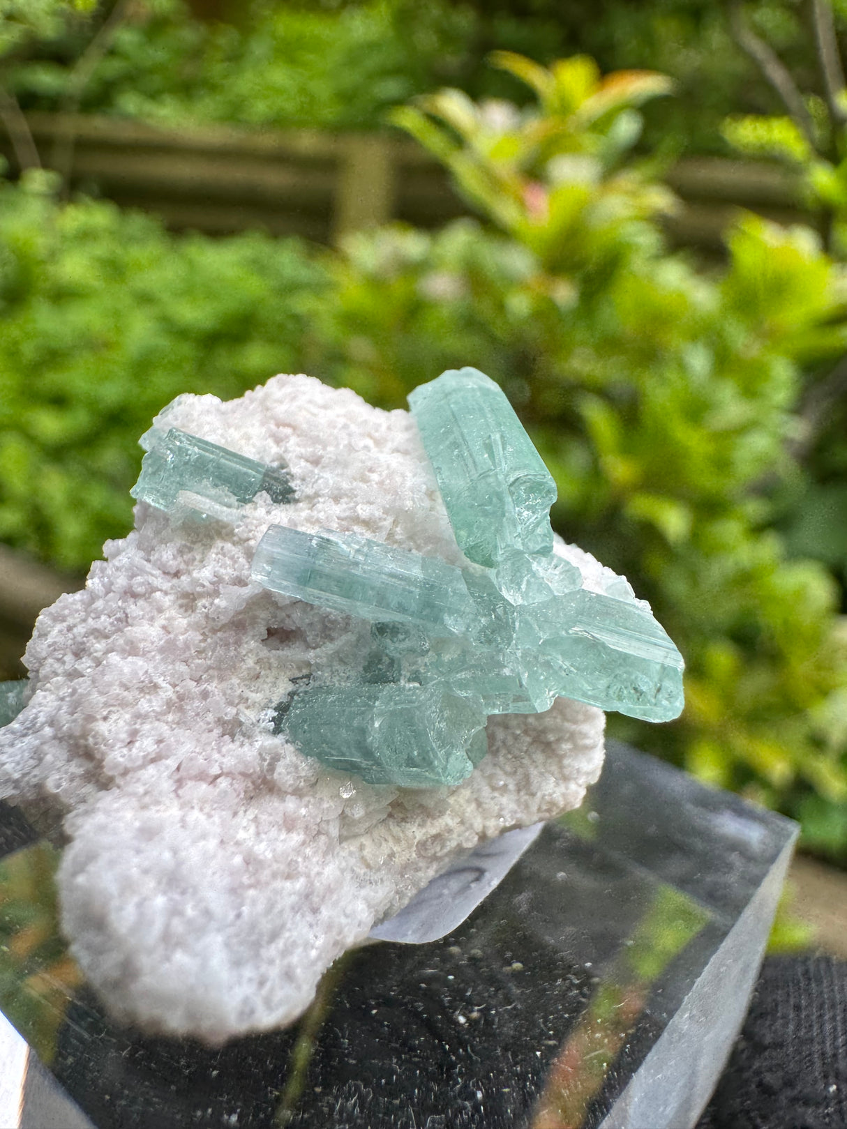 Blue-Green Indicolite Tourmaline - 57g