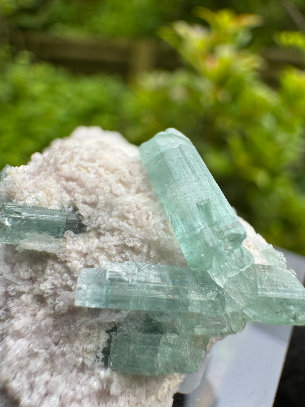 Blue-Green Indicolite Tourmaline - 57g