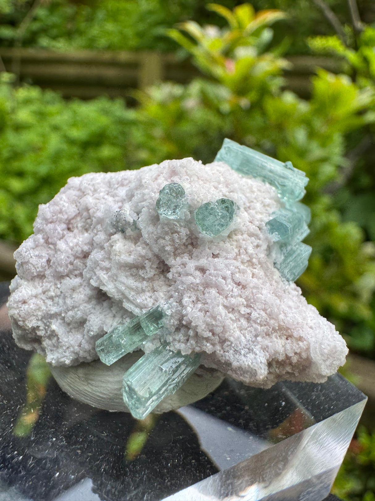 Blue-Green Indicolite Tourmaline - 57g