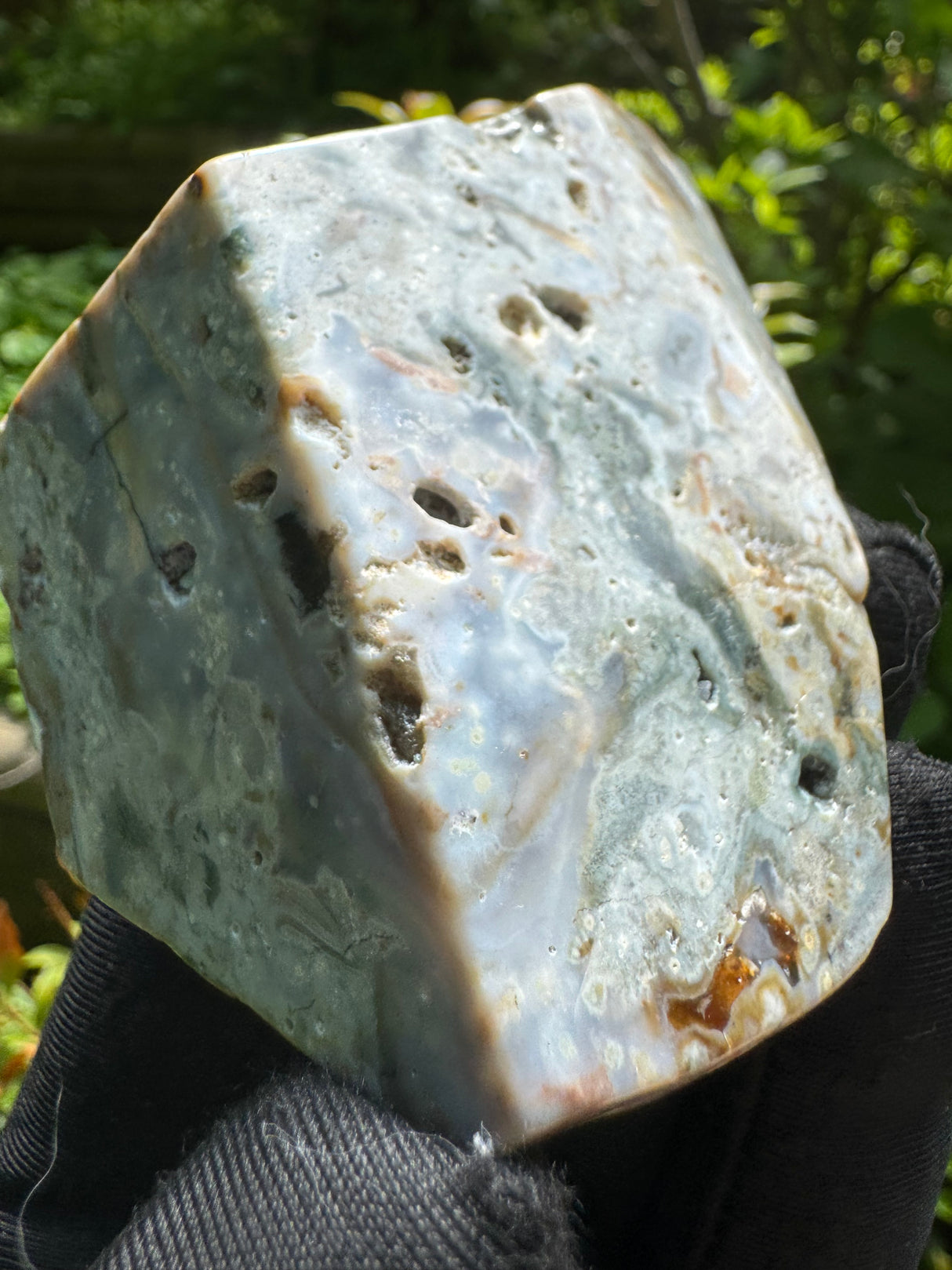 Rare Ocean Jasper – Orbicular Chalcedony - 275g