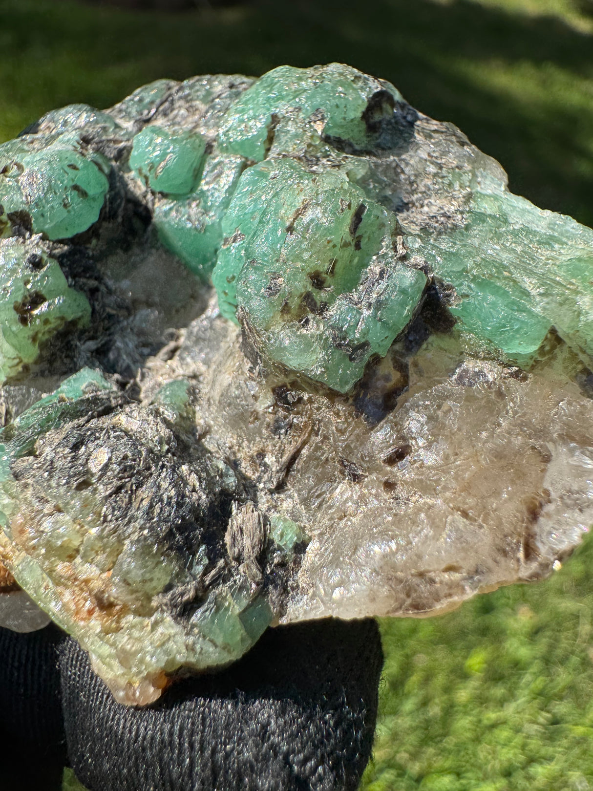 Zambian Emerald Specimen - 128g
