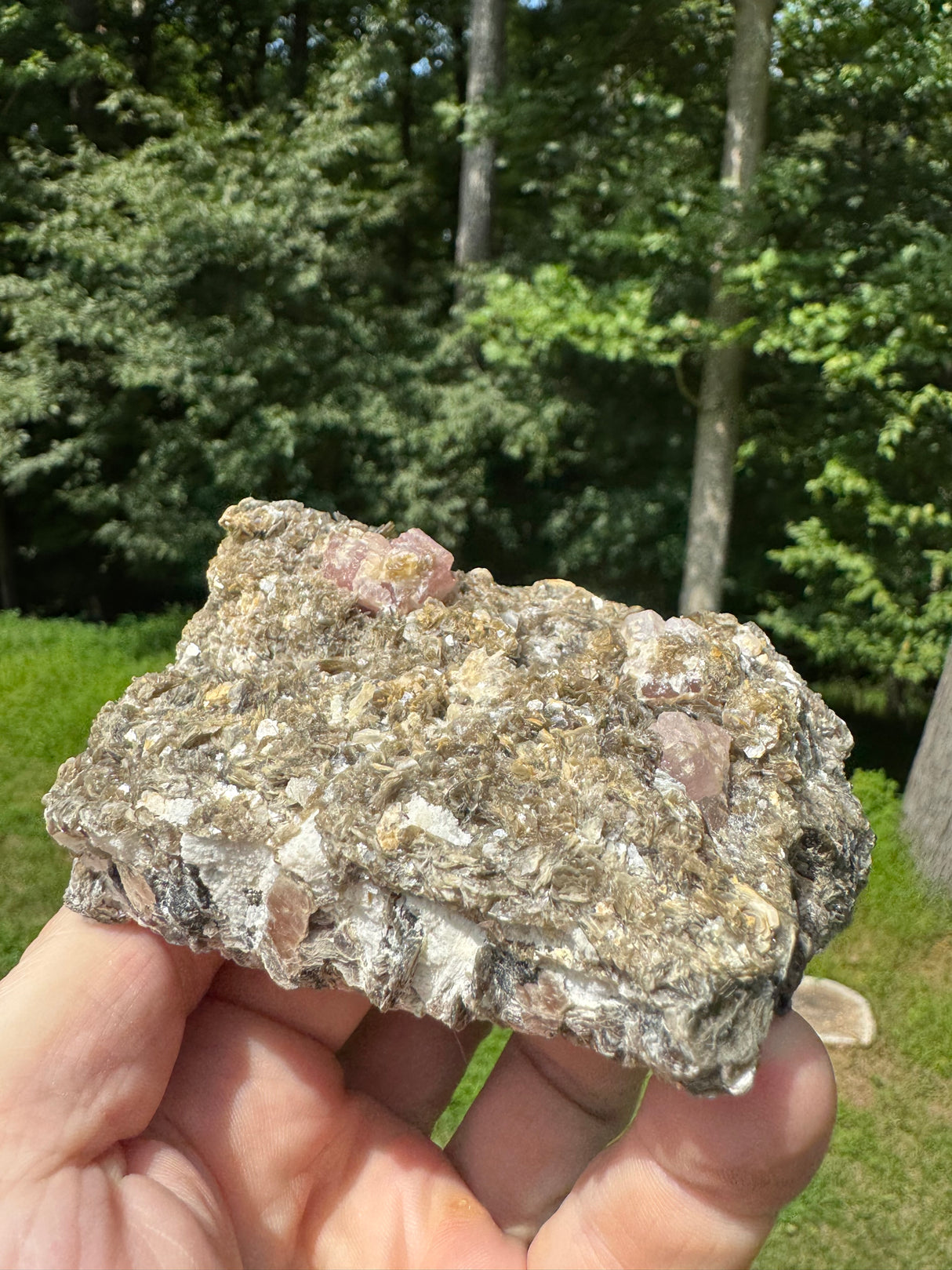 Pink Apatite Specimen - 424g