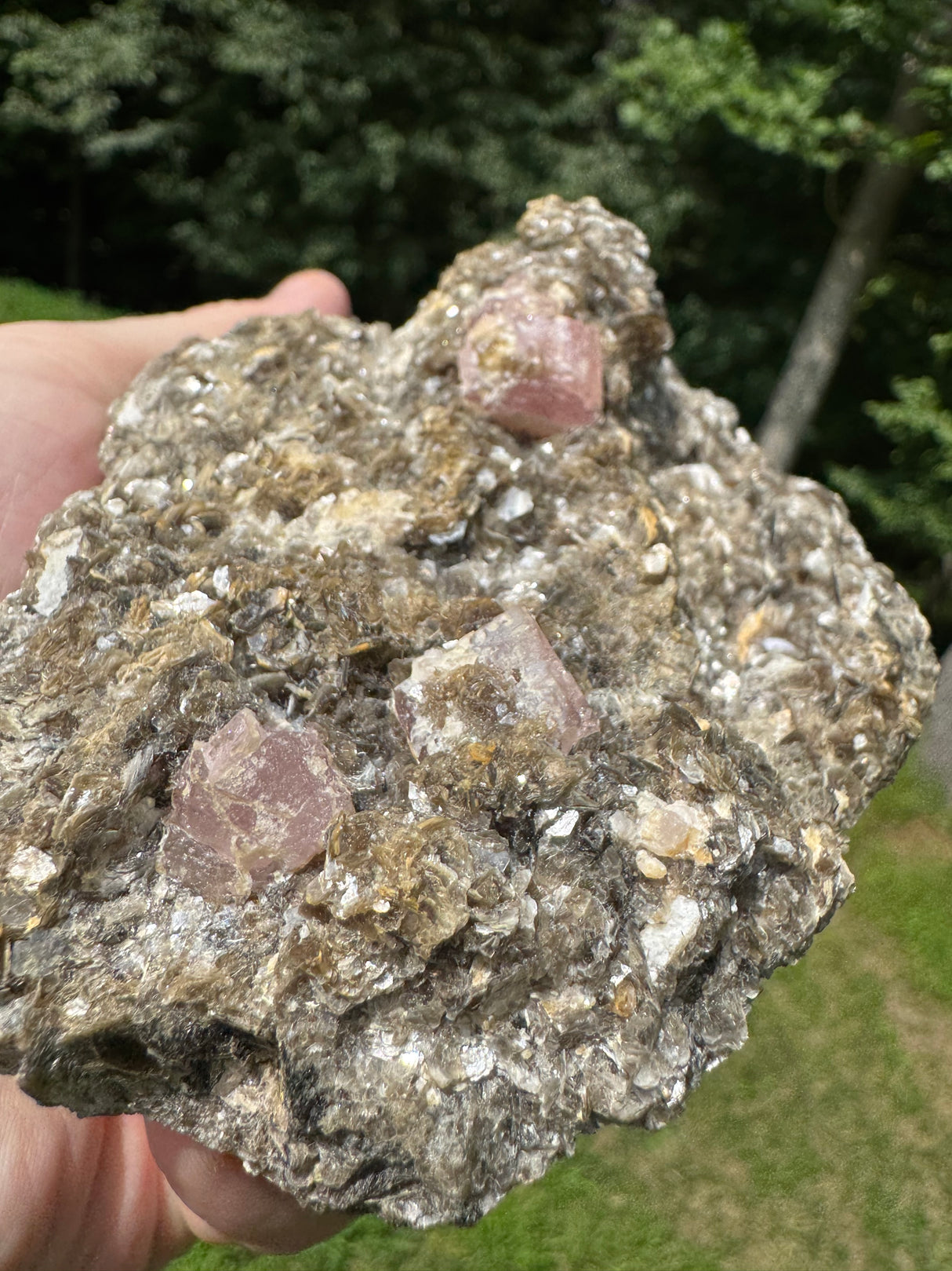 Pink Apatite Specimen - 424g