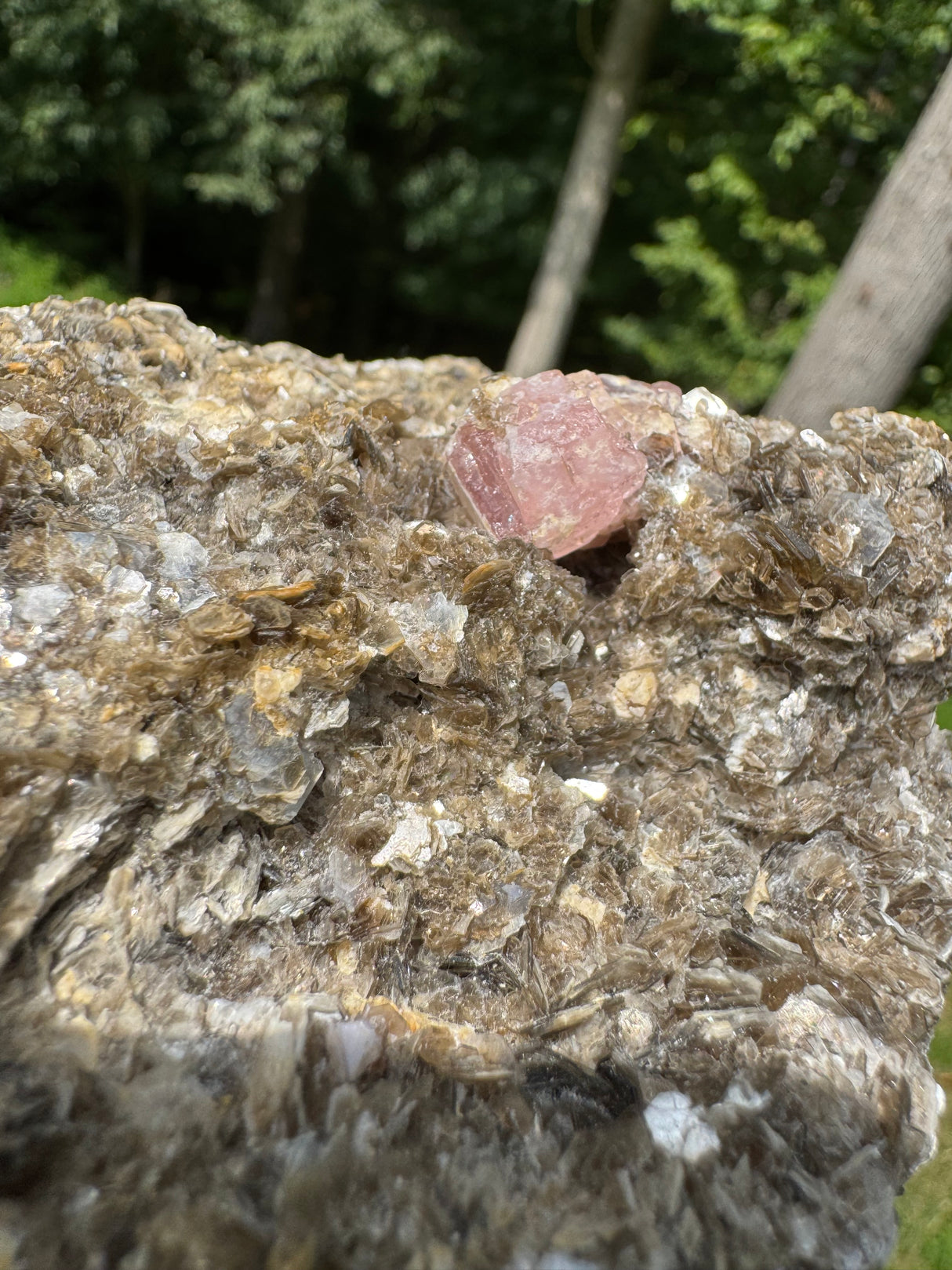 Pink Apatite Specimen - 424g