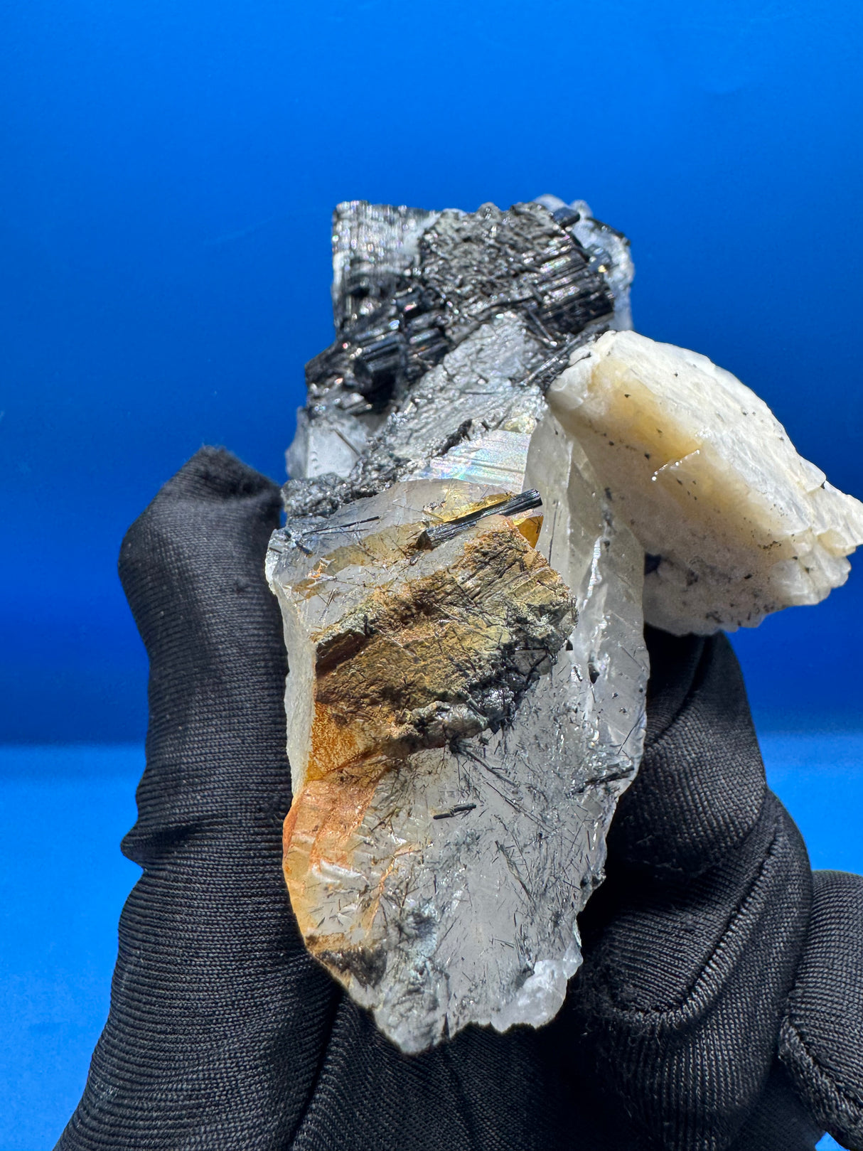 Tourmaline and Quartz Specimen - 274g