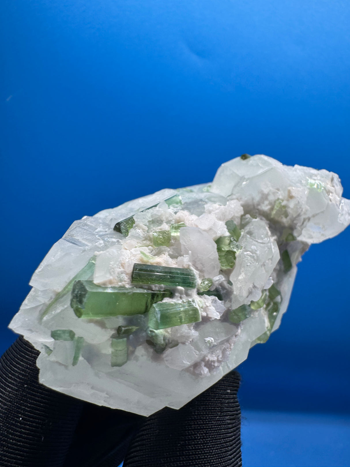 Green Tourmaline Specimen - 141g