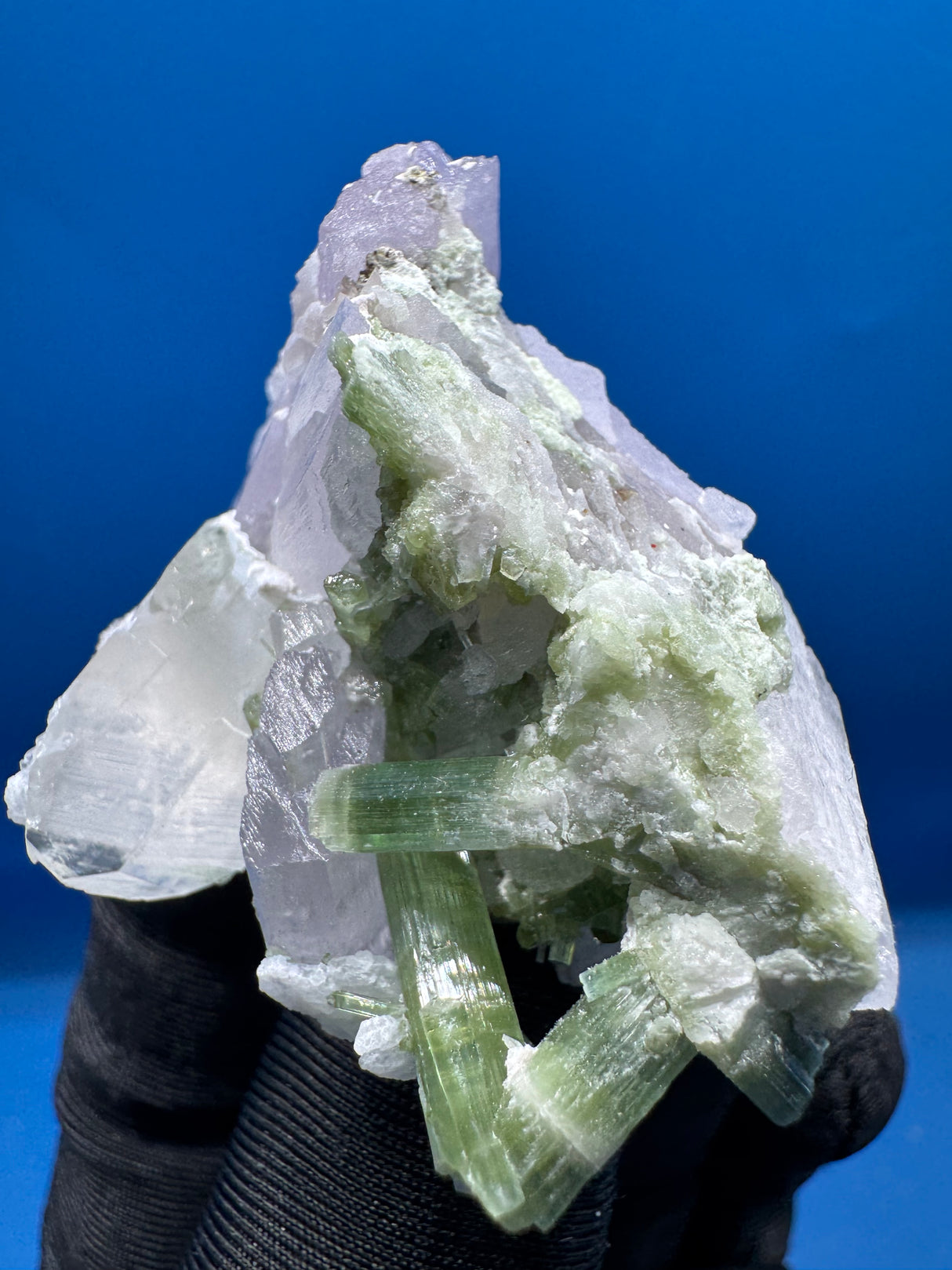 Tourmaline and Kunzite Specimen - 43g