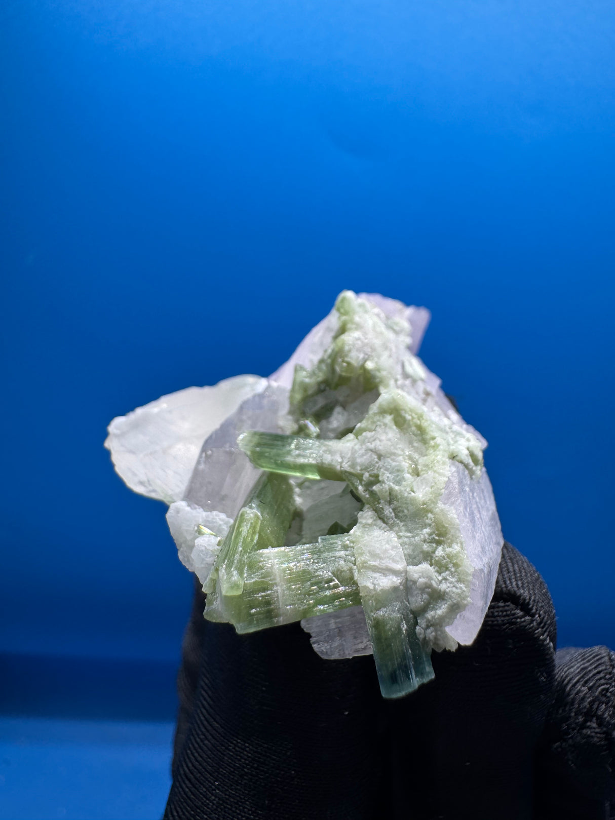 Tourmaline and Kunzite Specimen - 43g