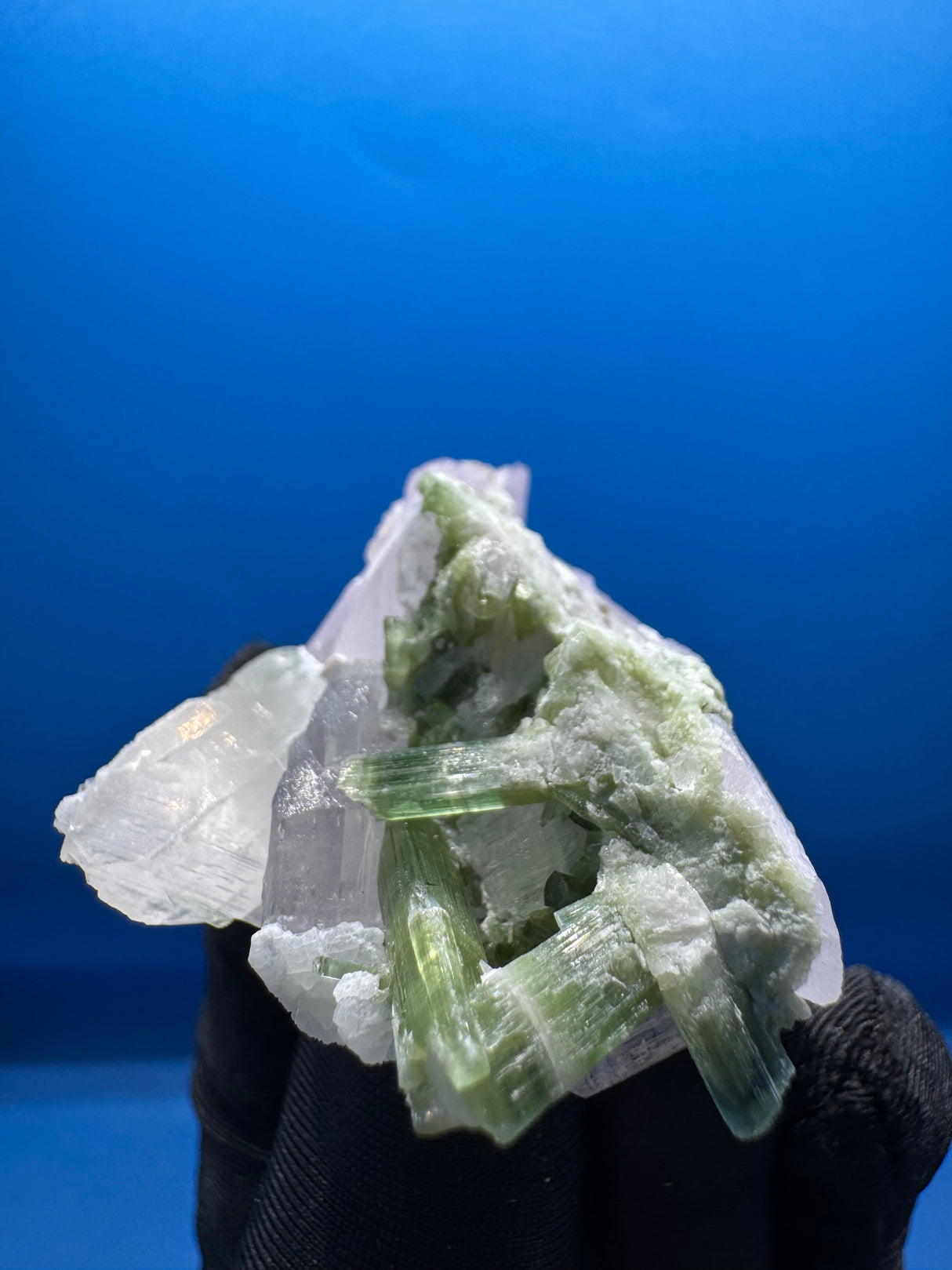 Tourmaline and Kunzite Specimen - 43g