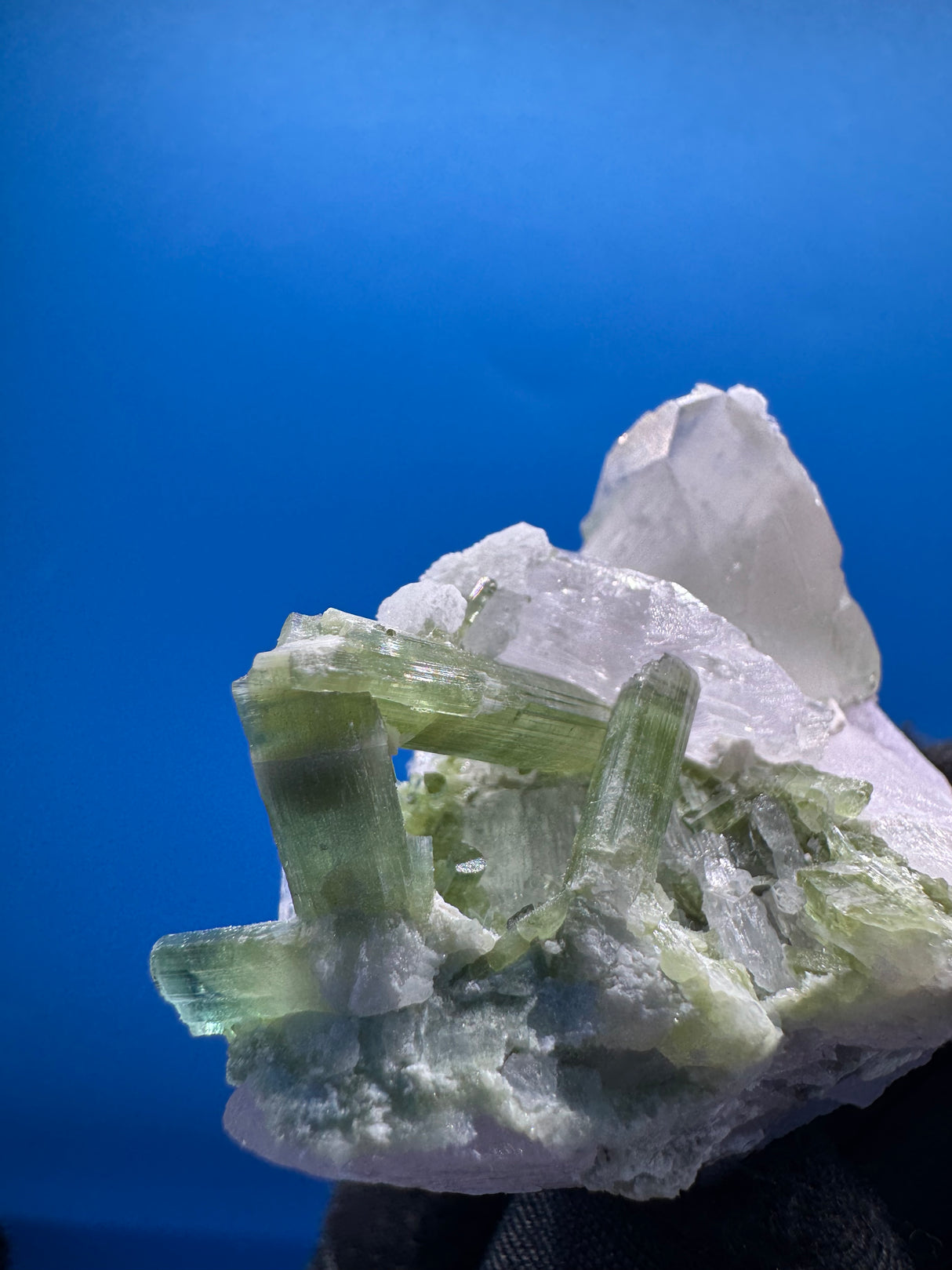 Tourmaline and Kunzite Specimen - 43g