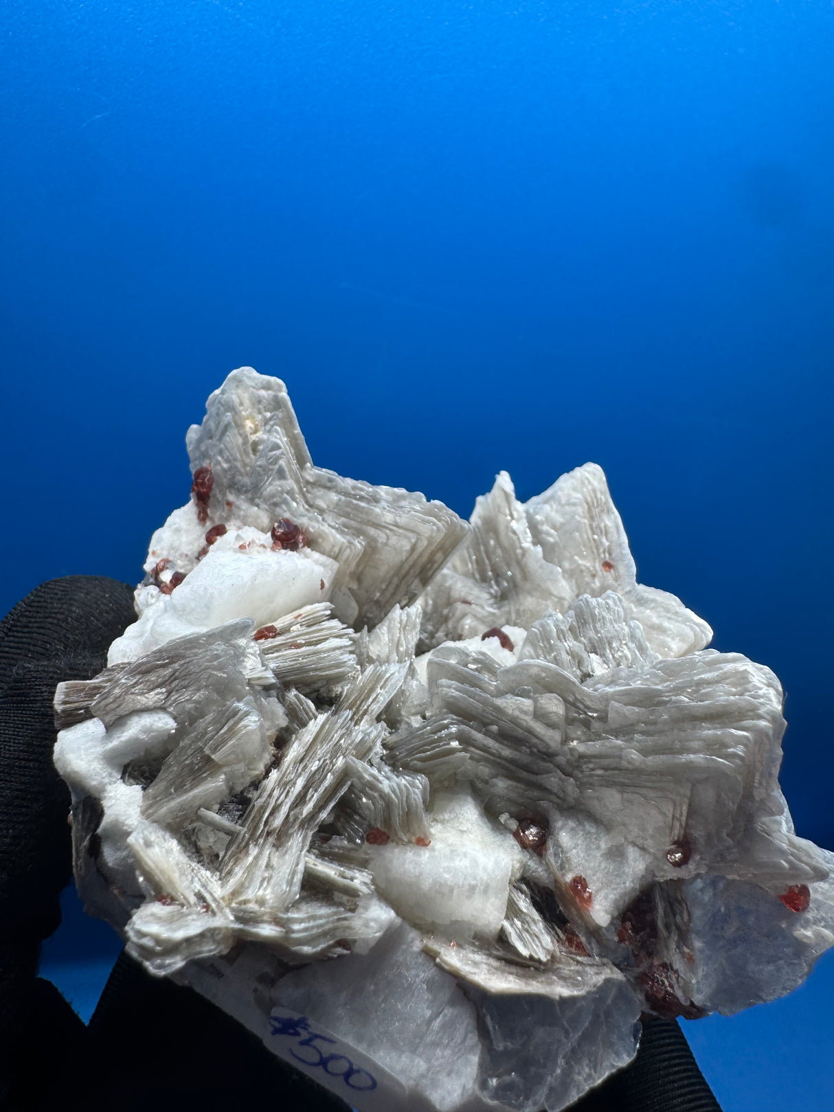 Garnet and Star Mica Specimen - 400g