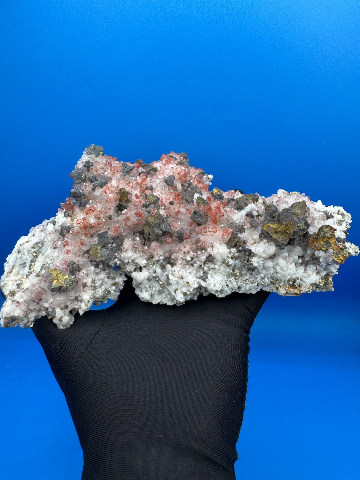 Pyrite and Quartz Masterpeice - 1090g