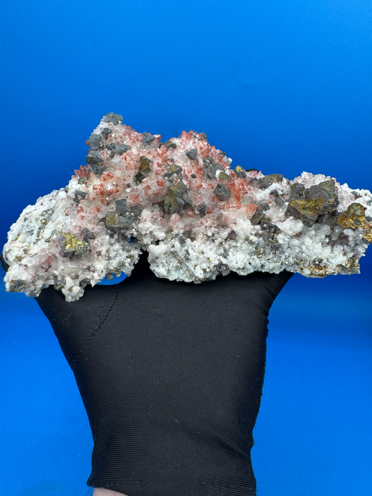 Pyrite and Quartz Masterpeice - 1090g