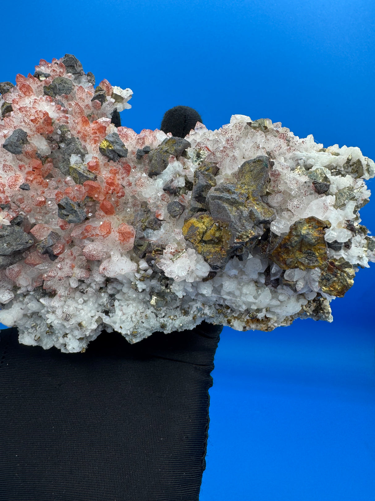 Pyrite and Quartz Masterpeice - 1090g