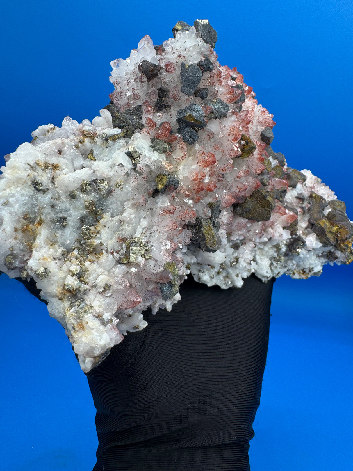 Pyrite and Quartz Masterpeice - 1090g