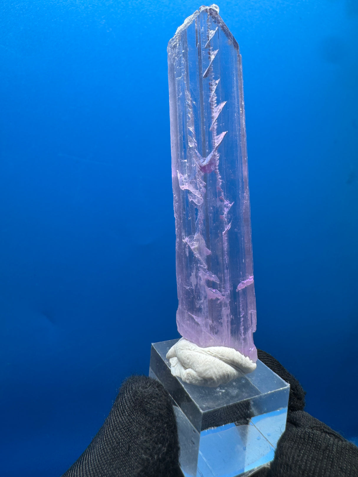 Kunzite DNA Crystal Specimen - 25g
