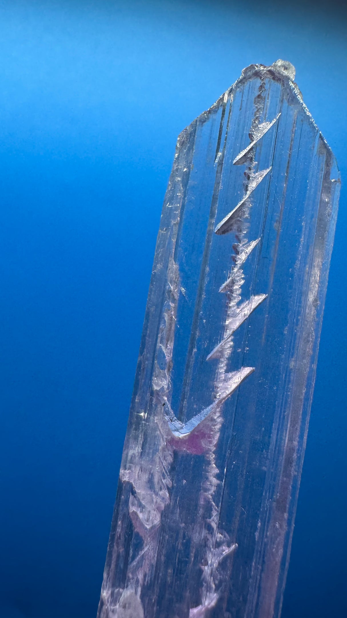 Kunzite DNA Crystal Specimen - 25g