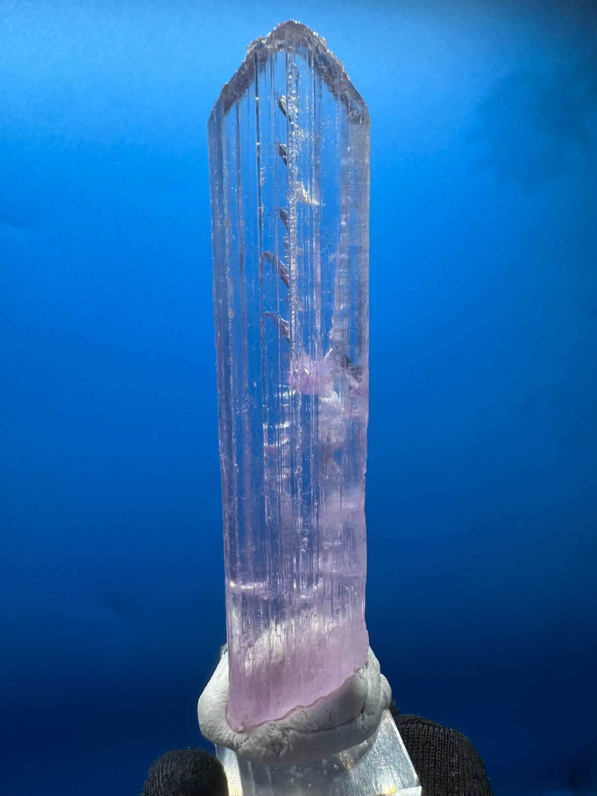 Kunzite DNA Crystal Specimen - 25g