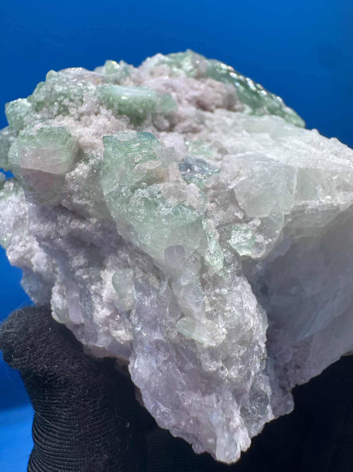 Green Tourmaline Specimen - 327g
