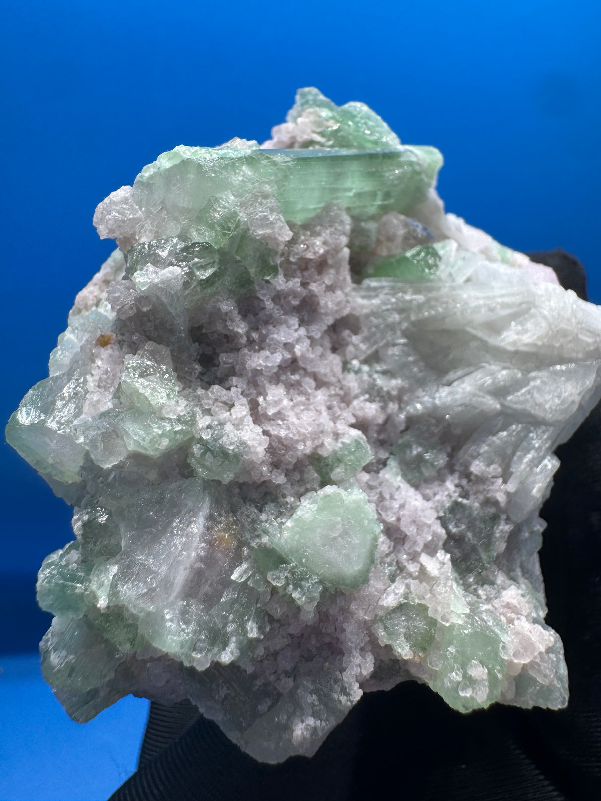 Green Tourmaline Specimen - 327g
