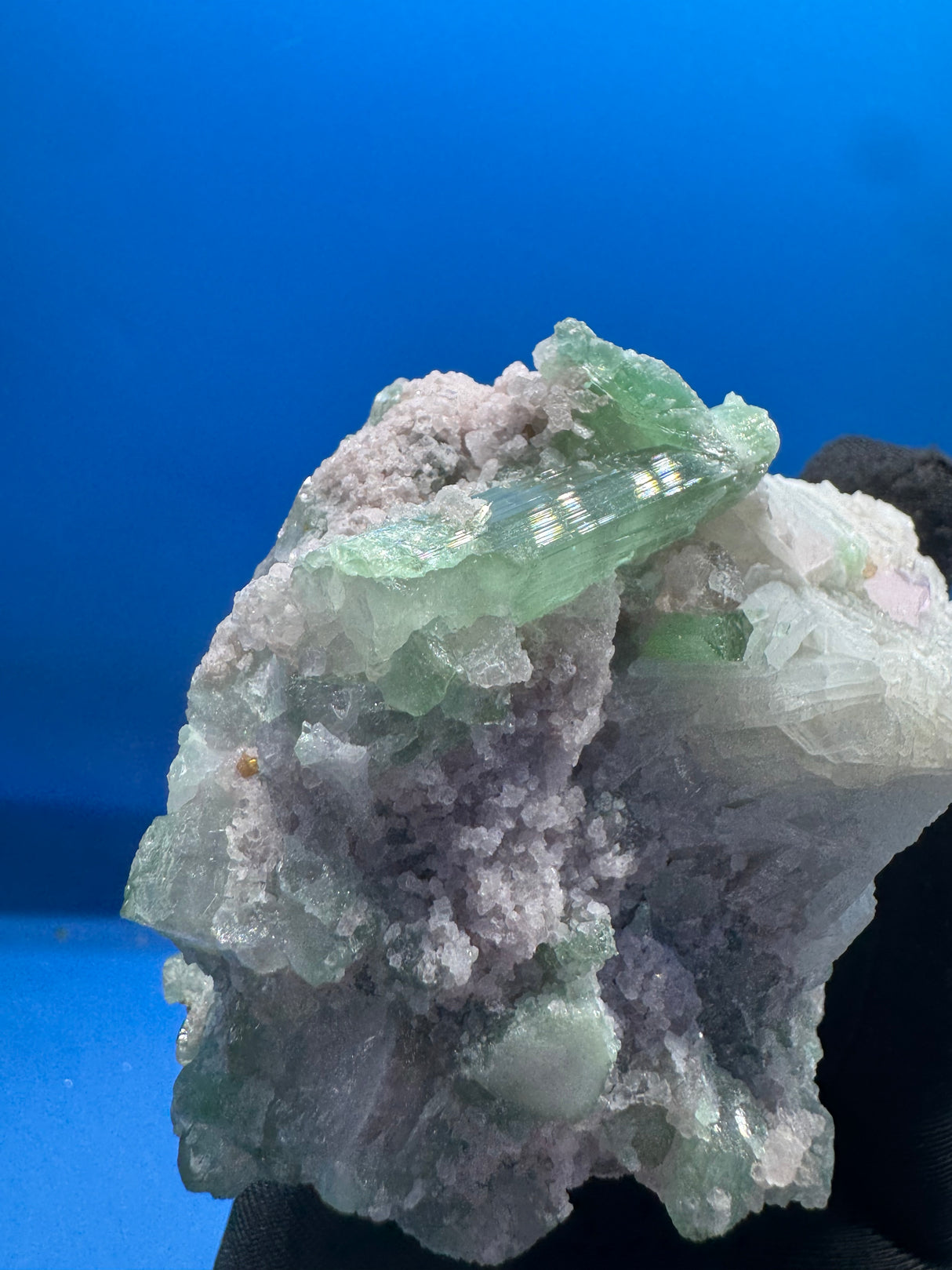 Green Tourmaline Specimen - 327g