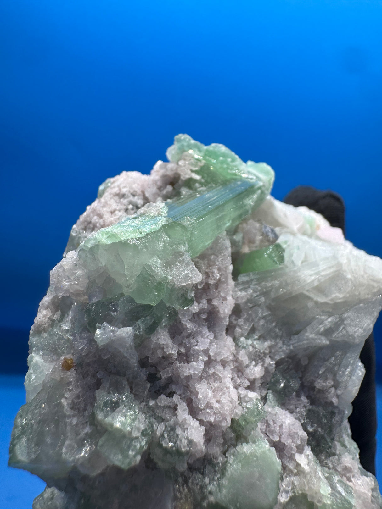 Green Tourmaline Specimen - 327g
