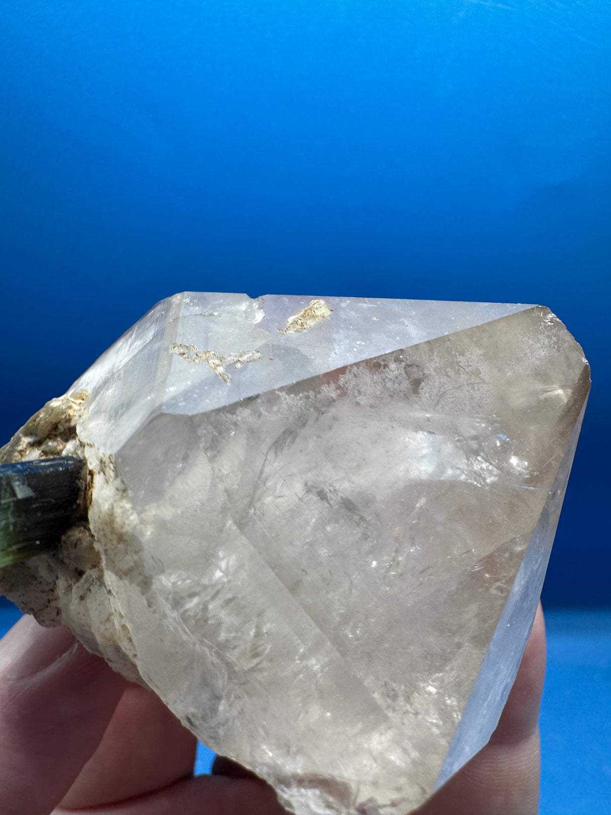 Tourmaline on Quartz Specimen - 171g
