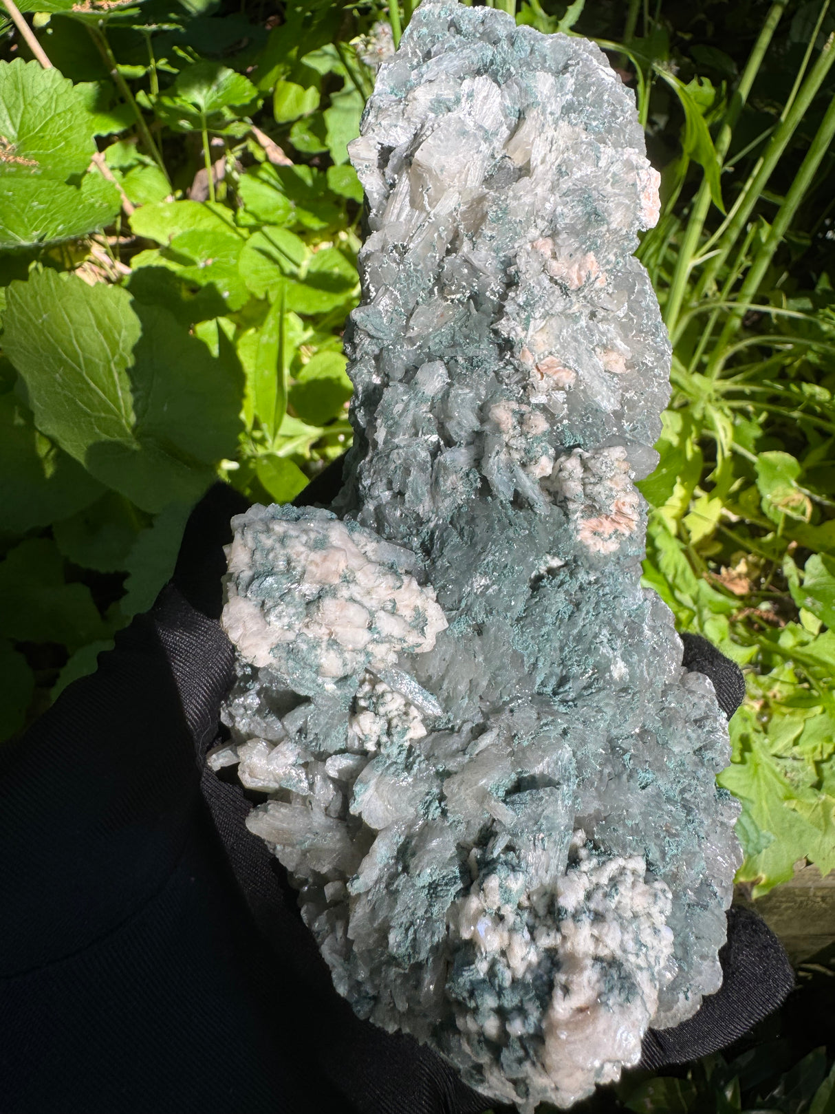 Green Stilbite On Heilandite - 560g