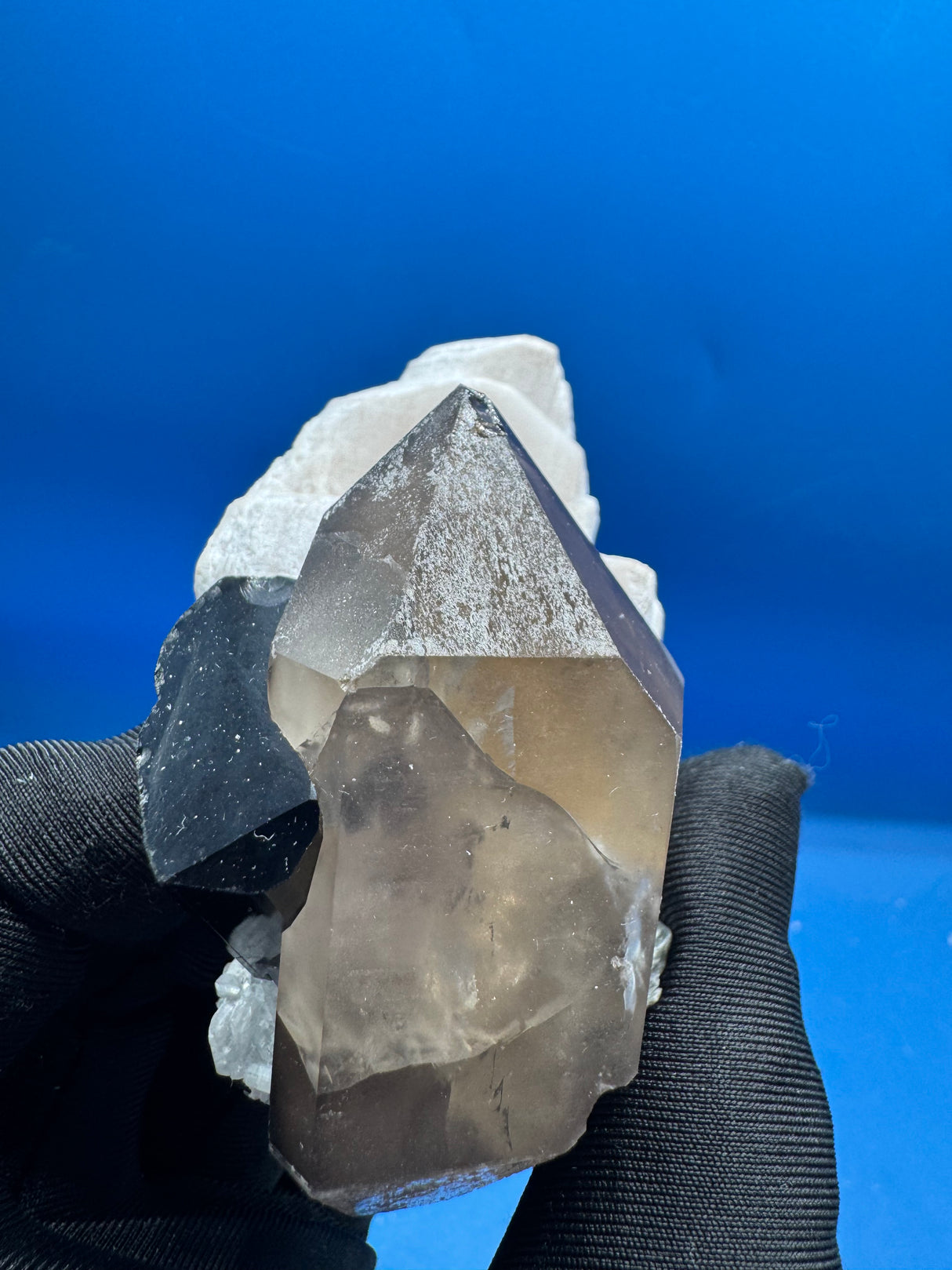 Black Tourmaline & Smoky Quartz - 183g