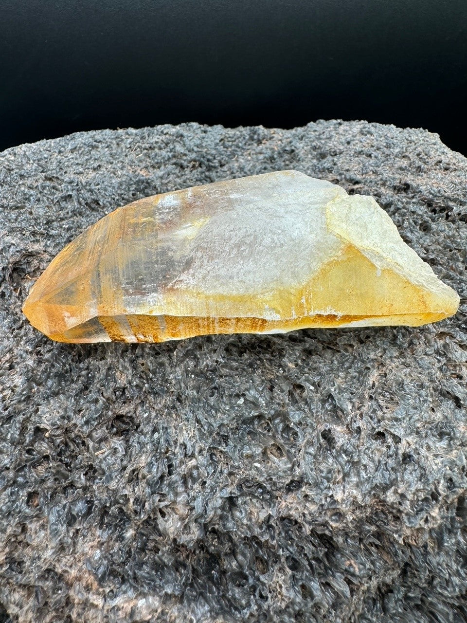 Limonite Etched Quartz - 242g