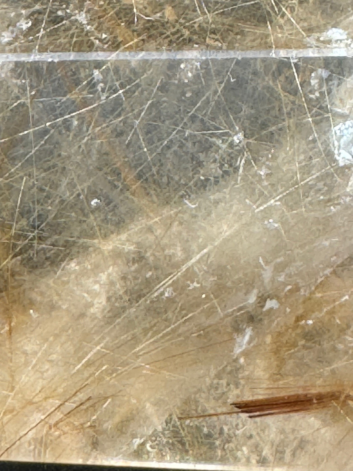 Quartz Freeform With Rutile - 64g
