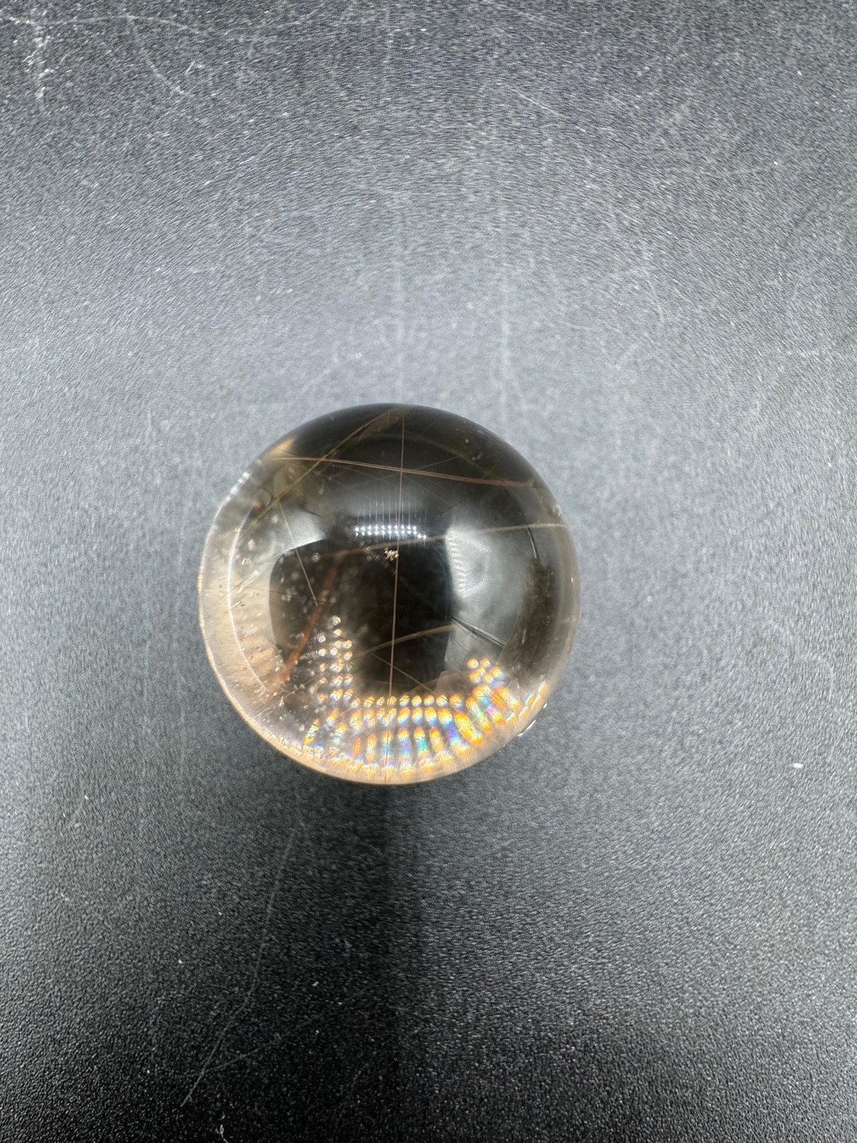 Quartz Sphere with Rutile - 43g