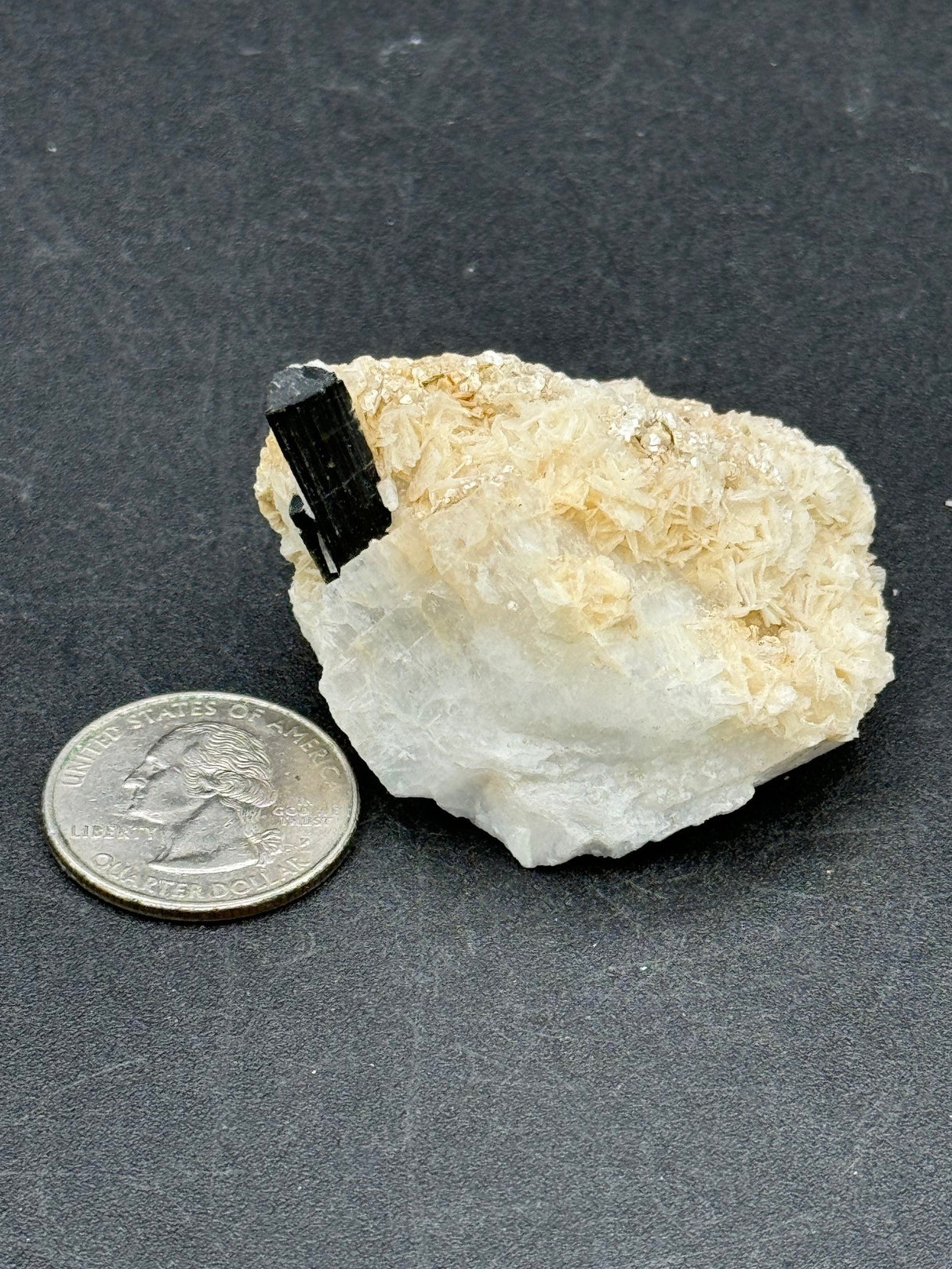 Black Tourmaline Specimen - 58g