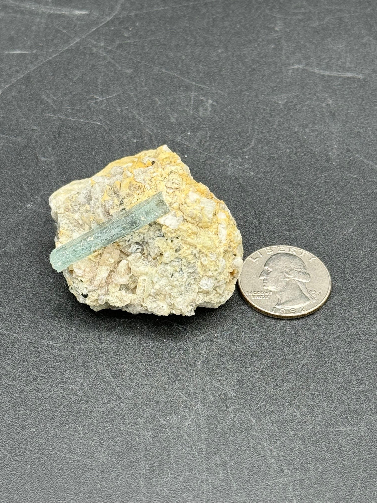 Blue Tourmaline Specimen - 71g