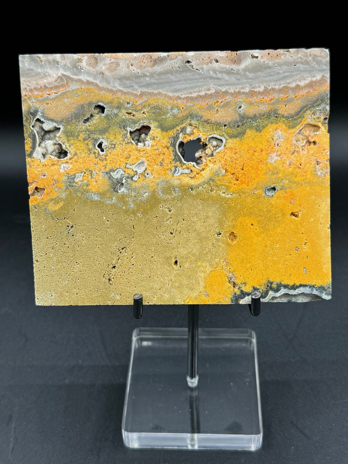 Bumblebee Agate Slab - Item 006