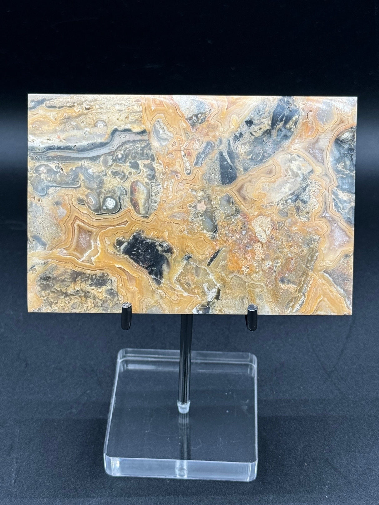 Crazy Lace Agate Slab - Item 002