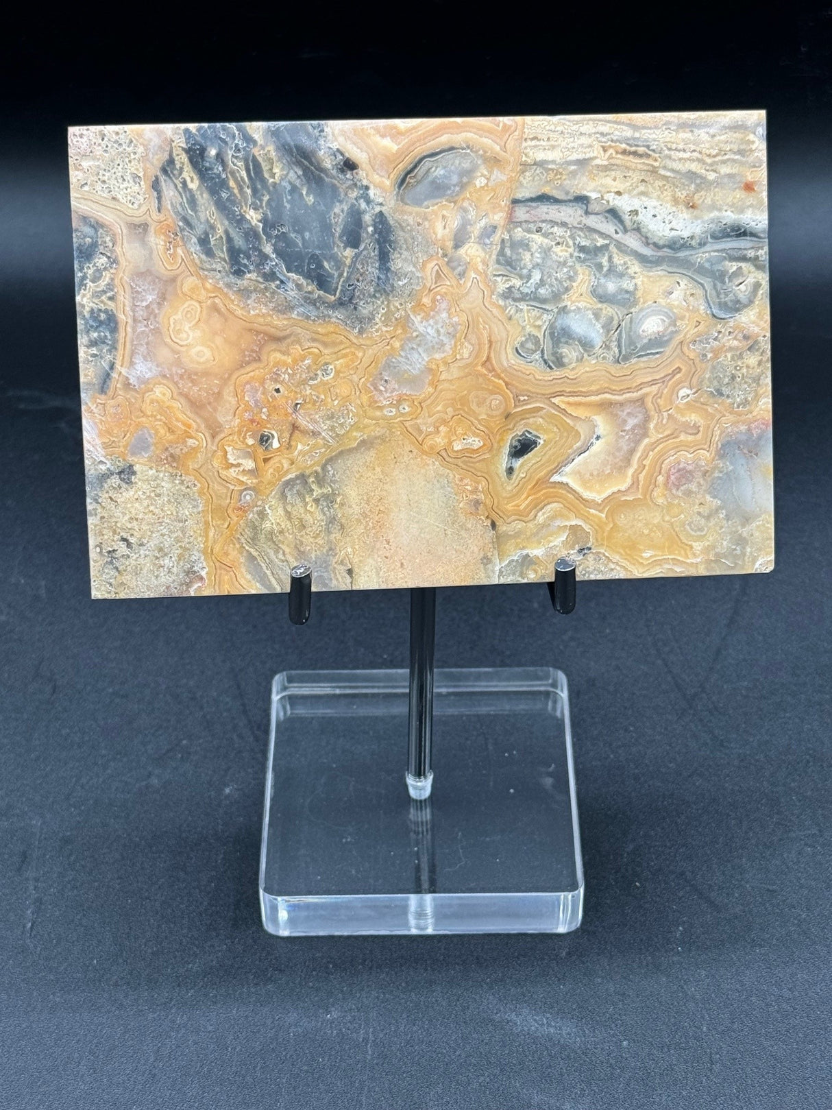 Crazy Lace Agate Slab - Item 002