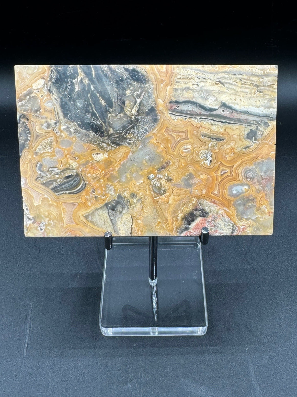 Crazy Lace Agate Slab - Item 004