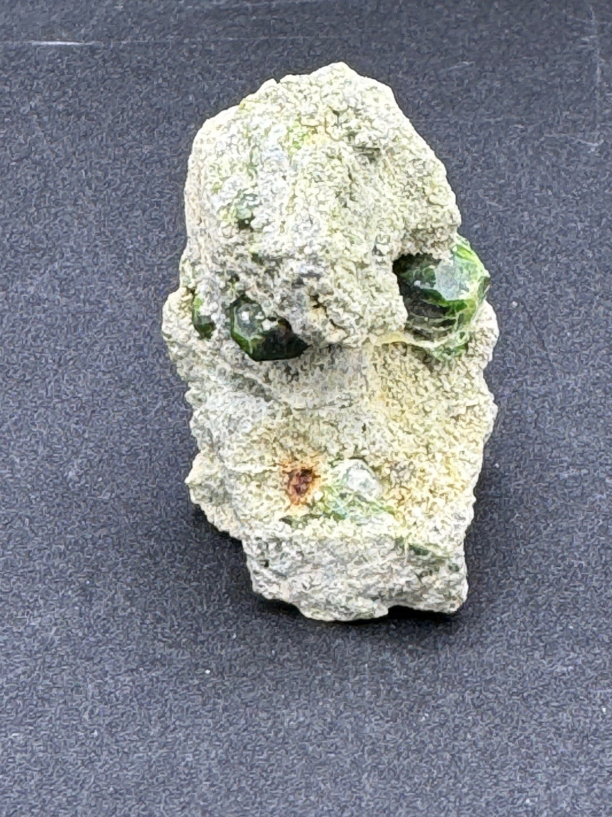 Green Garnet Specimen - 56g