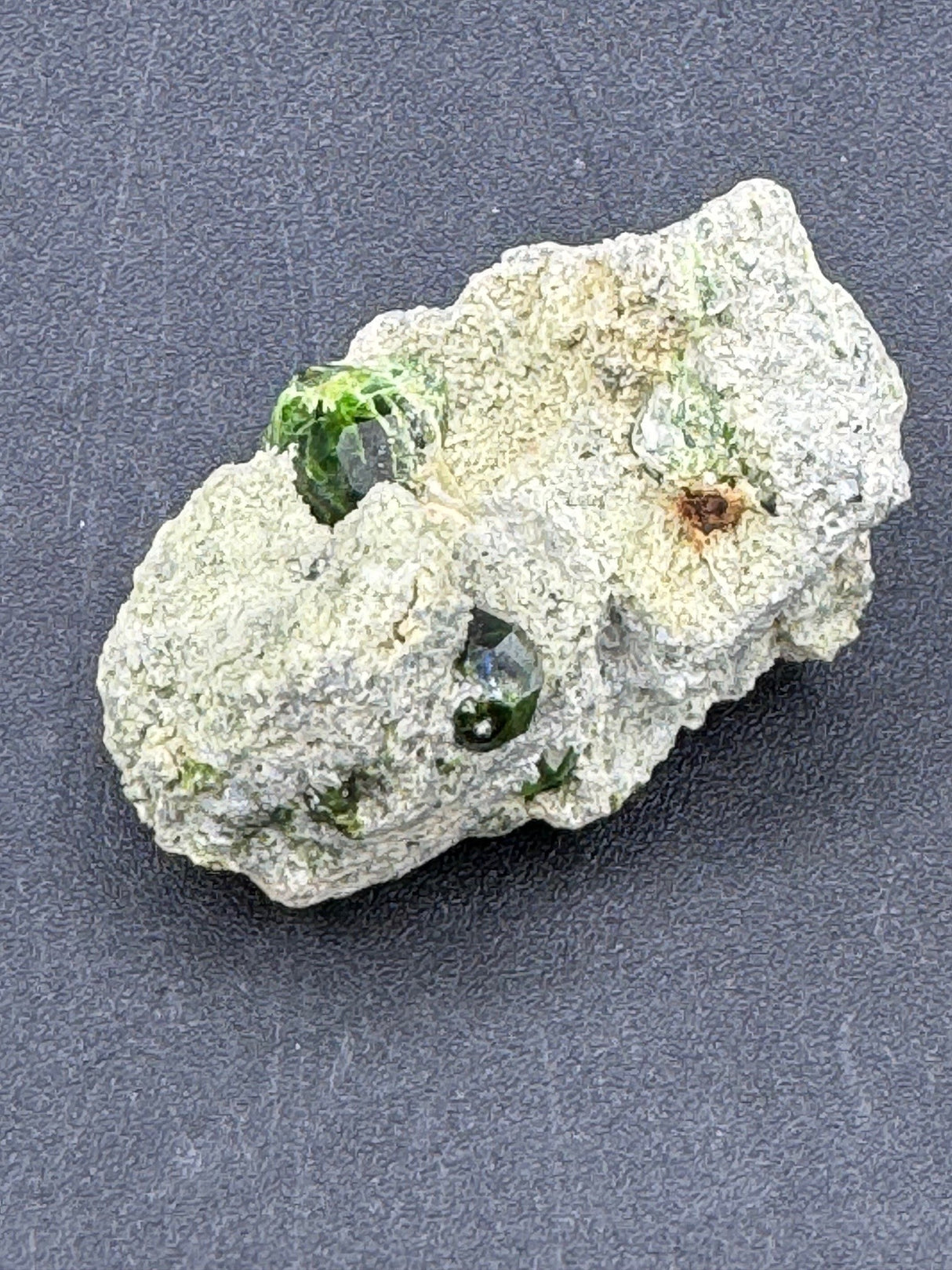 Green Garnet Specimen - 56g