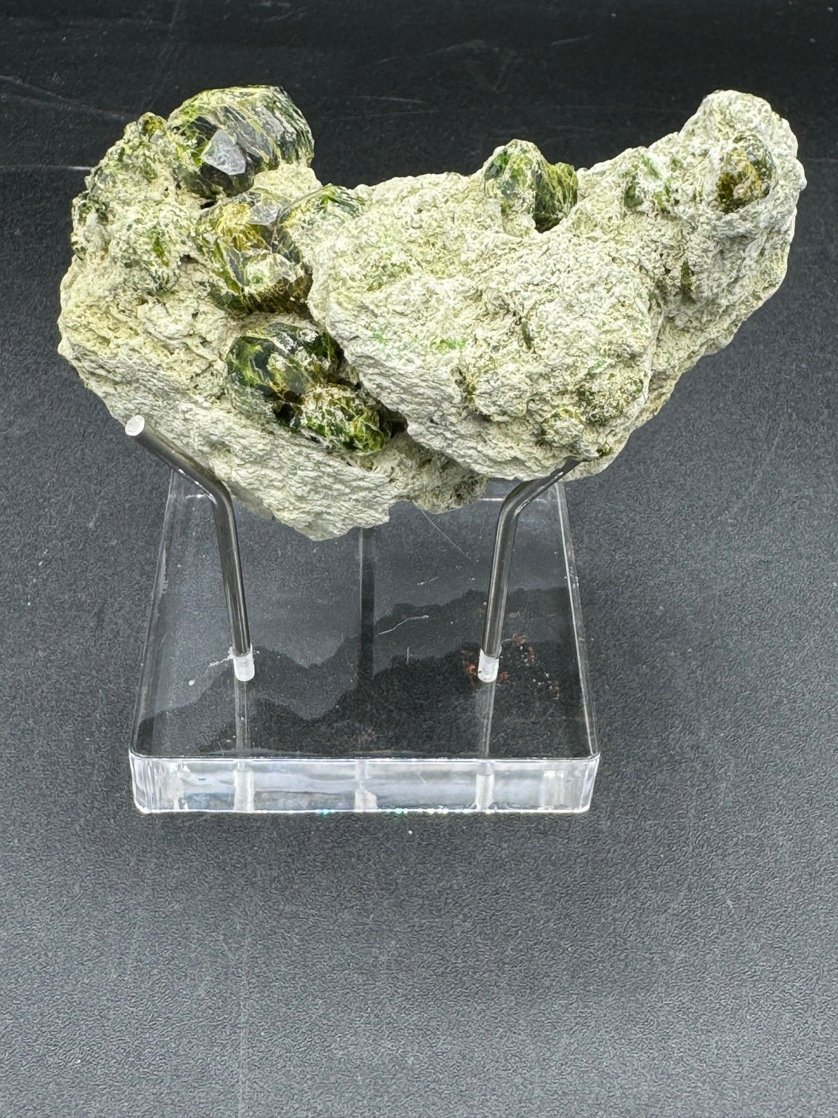 Green Garnet Specimen - 207g