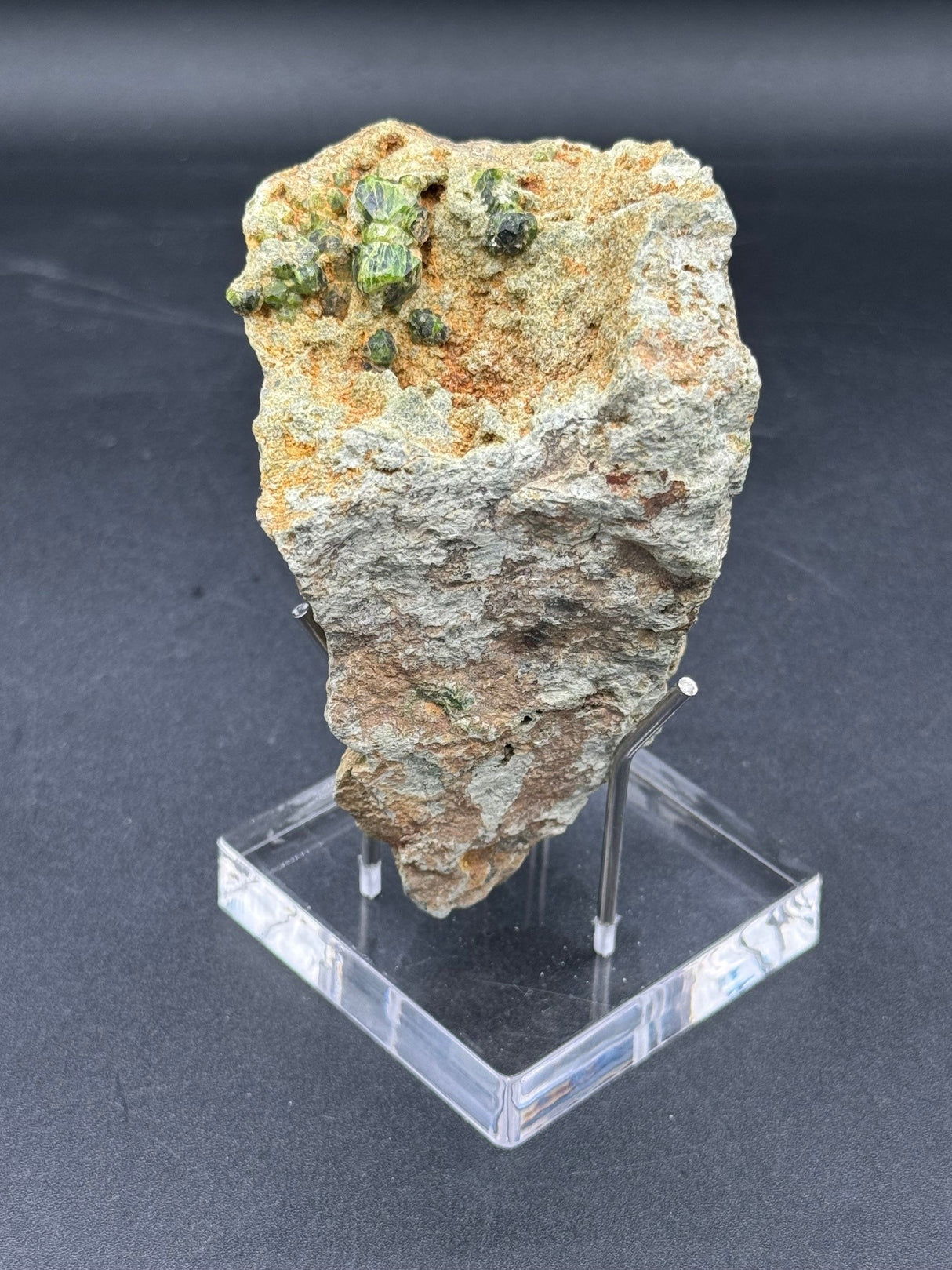 Green Garnet Specimen - 369g