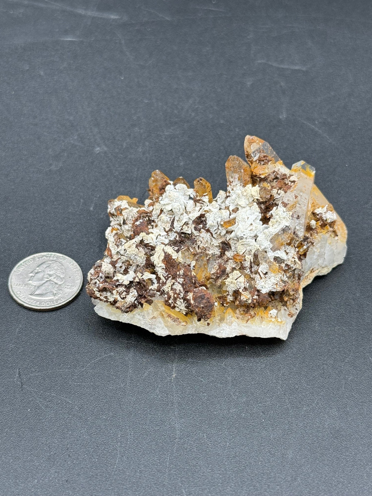 Iron Stained Quartz - 123g